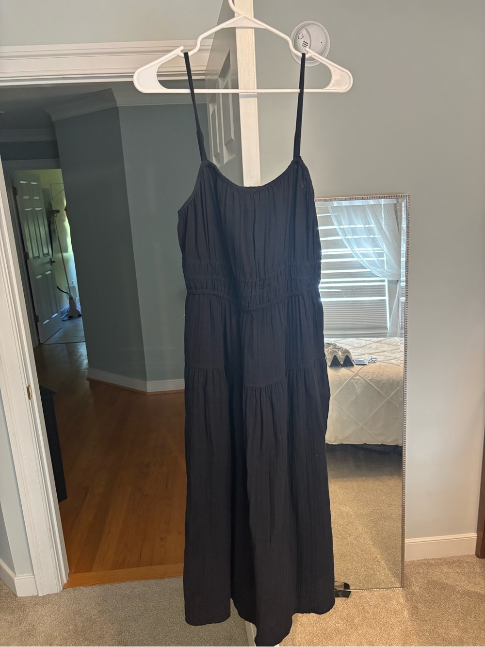 Old Navy Black Maxi Dress with Spaghetti Straps